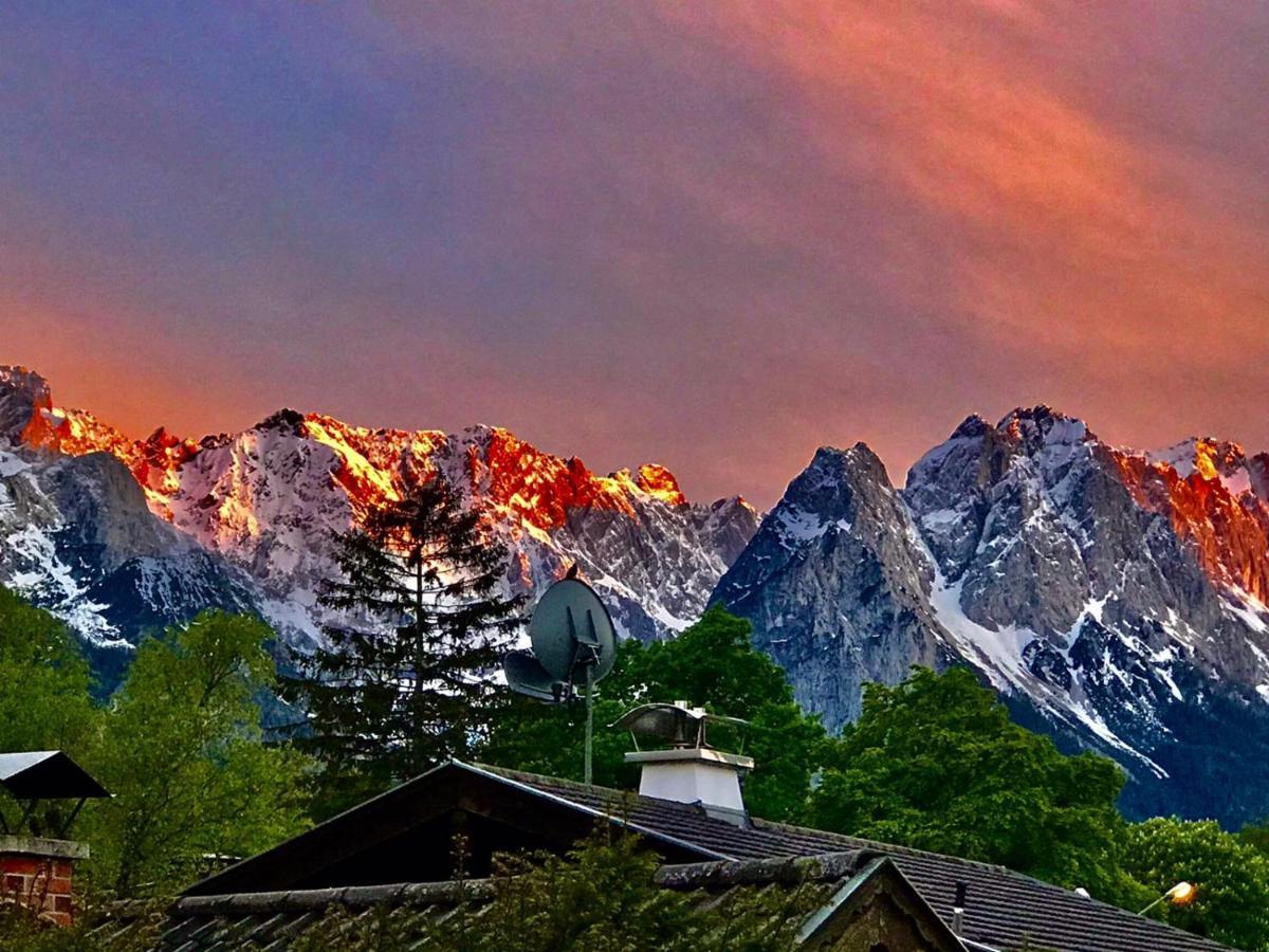 Landhaus Alpenblick Lejlighed Garmisch-Partenkirchen Eksteriør billede